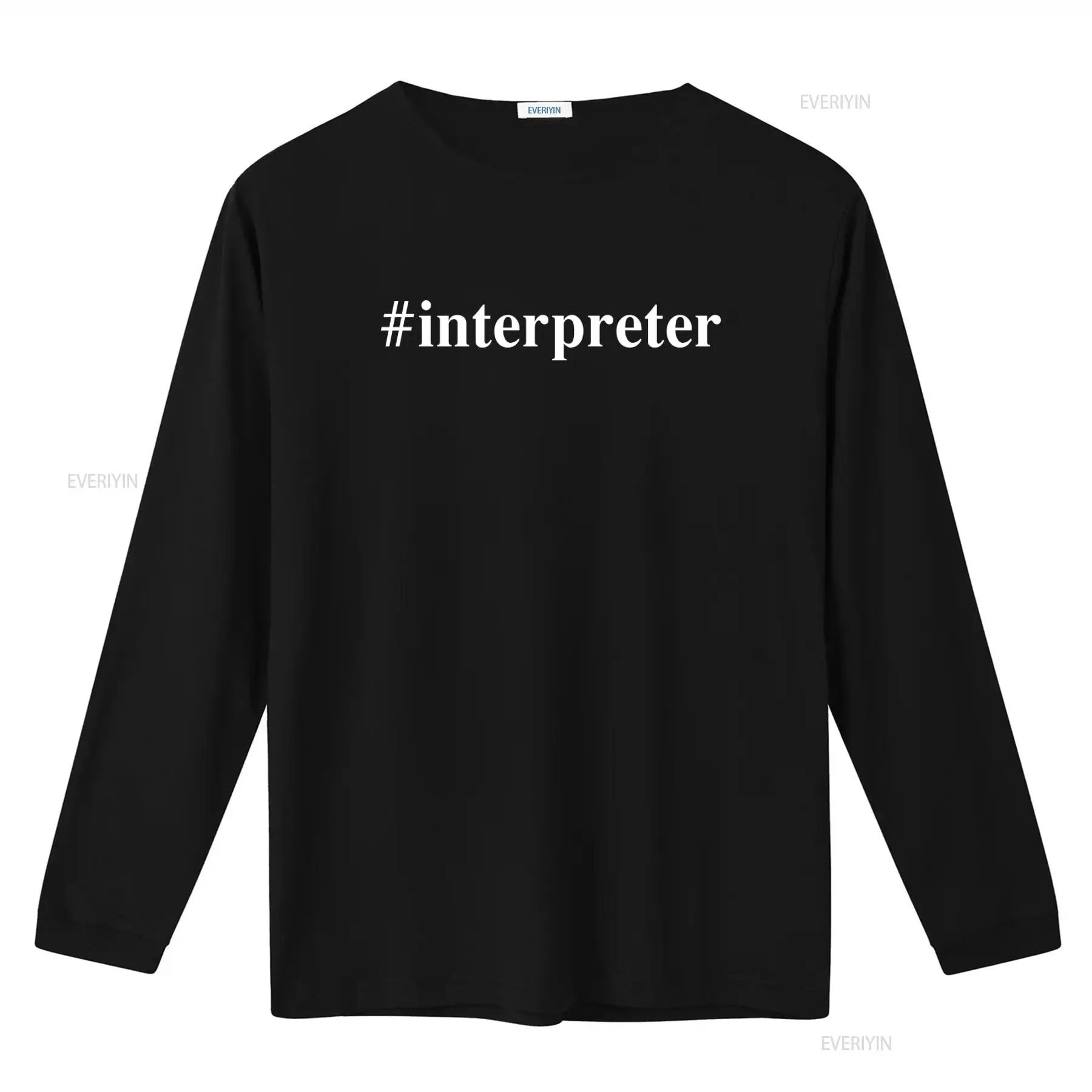 Interpreter T Shirt for Lingui - огляд і ціна Mens Fashion Hashtags