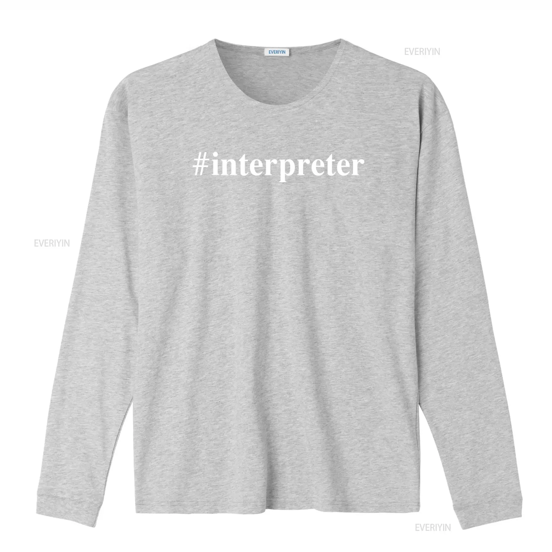 Interpreter T Shirt for Lingui - огляд і ціна Mens Fashion Hashtags