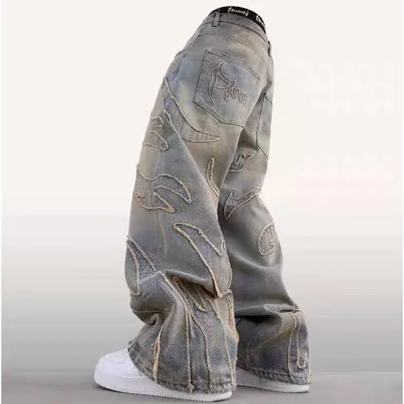 Street Gothic Retro High Waist - огляд і ціна Men'S Fashion Jeans 2025