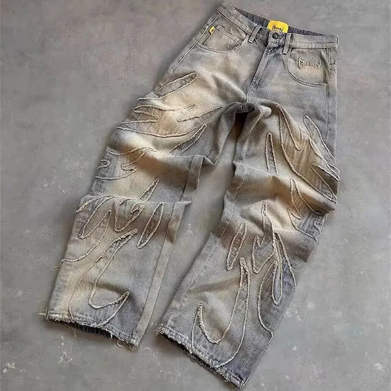 Street Gothic Retro High Waist - огляд і ціна Men'S Fashion Jeans 2025