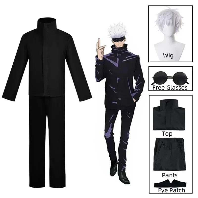 2026  Anime Jujutsu Kaisen Goj - огляд і ціна Mens Fashion Jumpsuit