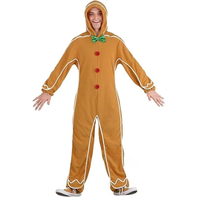 Men Gingerbread Cookie Jumpsui - огляд і ціна Mens Fashion Jumpsuit