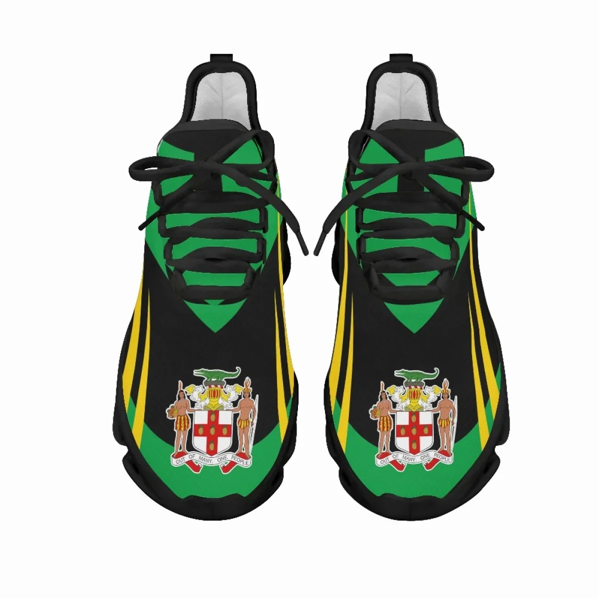 Jamaica Flag Print Shoes Men S - огляд і ціна Men'S Fashion Running Shoes