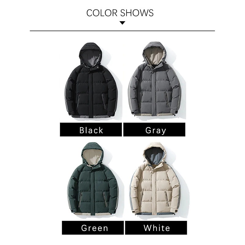 Fashion Vogue Hooded Down Jack - огляд і ціна Fashion Men Vogue