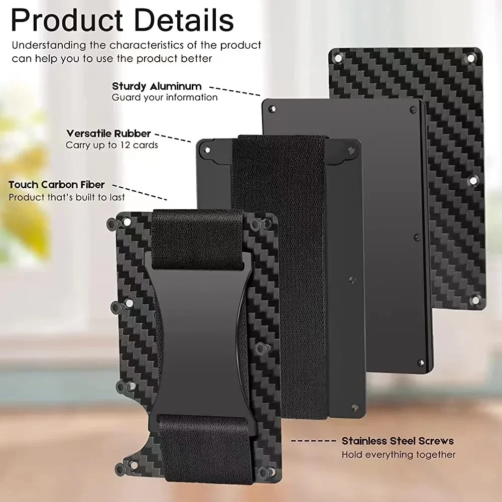Metal Visit Card Holder Rfid W - огляд і ціна Men'S Fashion Visiting Card