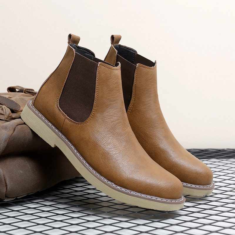 Men Plus Size New High Top Ret - огляд і ціна Chelsea Boots Men