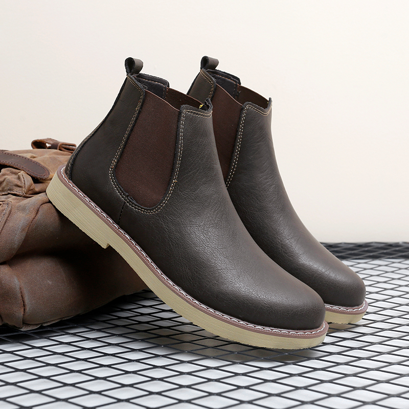 Men Plus Size New High Top Ret - огляд і ціна Chelsea Boots Men