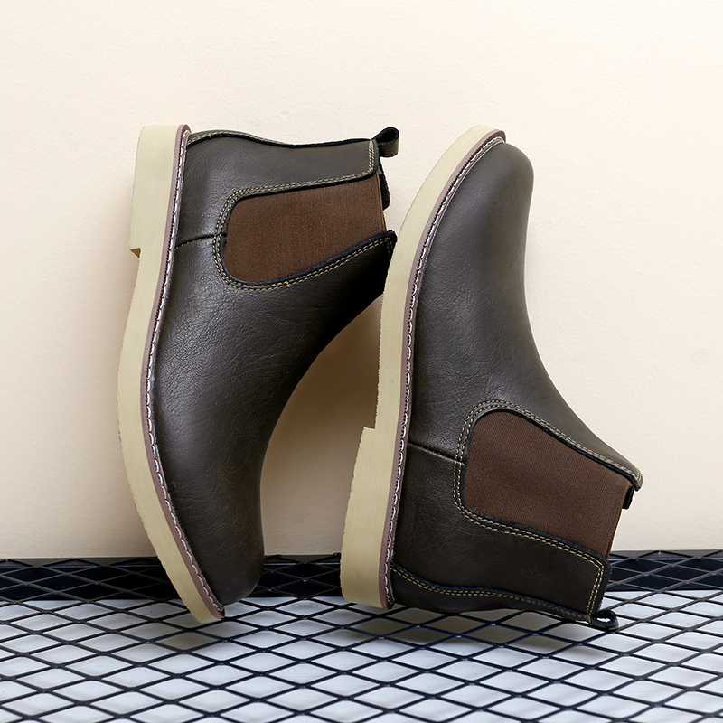 Men Plus Size New High Top Ret - огляд і ціна Chelsea Boots Men