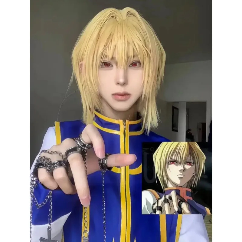 Anime HUNTER X HUNTER Kurapika - огляд і ціна Mens Fashion Jumpsuit