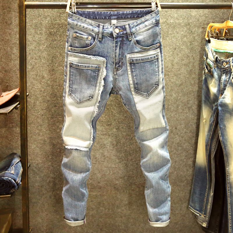 Trendy 2025 Brand Sticker Hand - огляд і ціна Men'S Fashion Jeans 2025