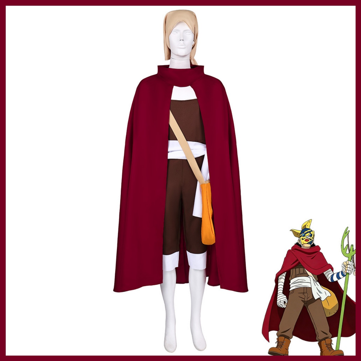 Anime East Blue Usopp Sogeking - огляд і ціна Mens Fashion Jumpsuit