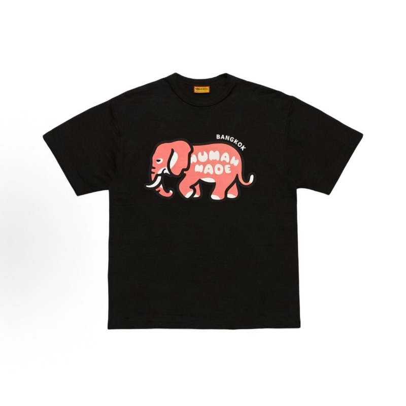 Human Made Elephant Print Slub - огляд і ціна Mens Fashion Bangkok
