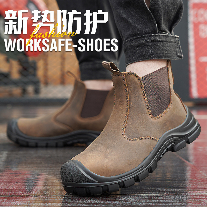 large size men's fashion steel - огляд і ціна Chelsea Boots Men