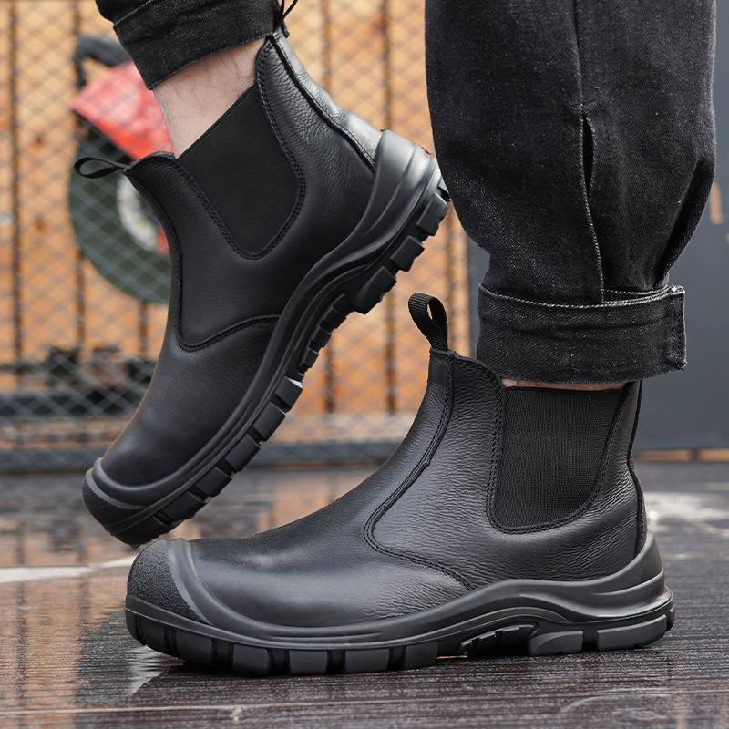 large size men's fashion steel - огляд і ціна Chelsea Boots Men
