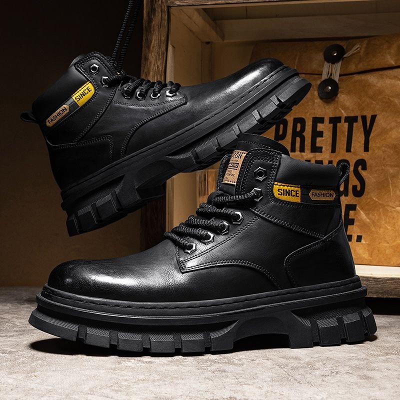 Vintage Men Platform Ankle Boo - огляд і ціна Chelsea Boots Men