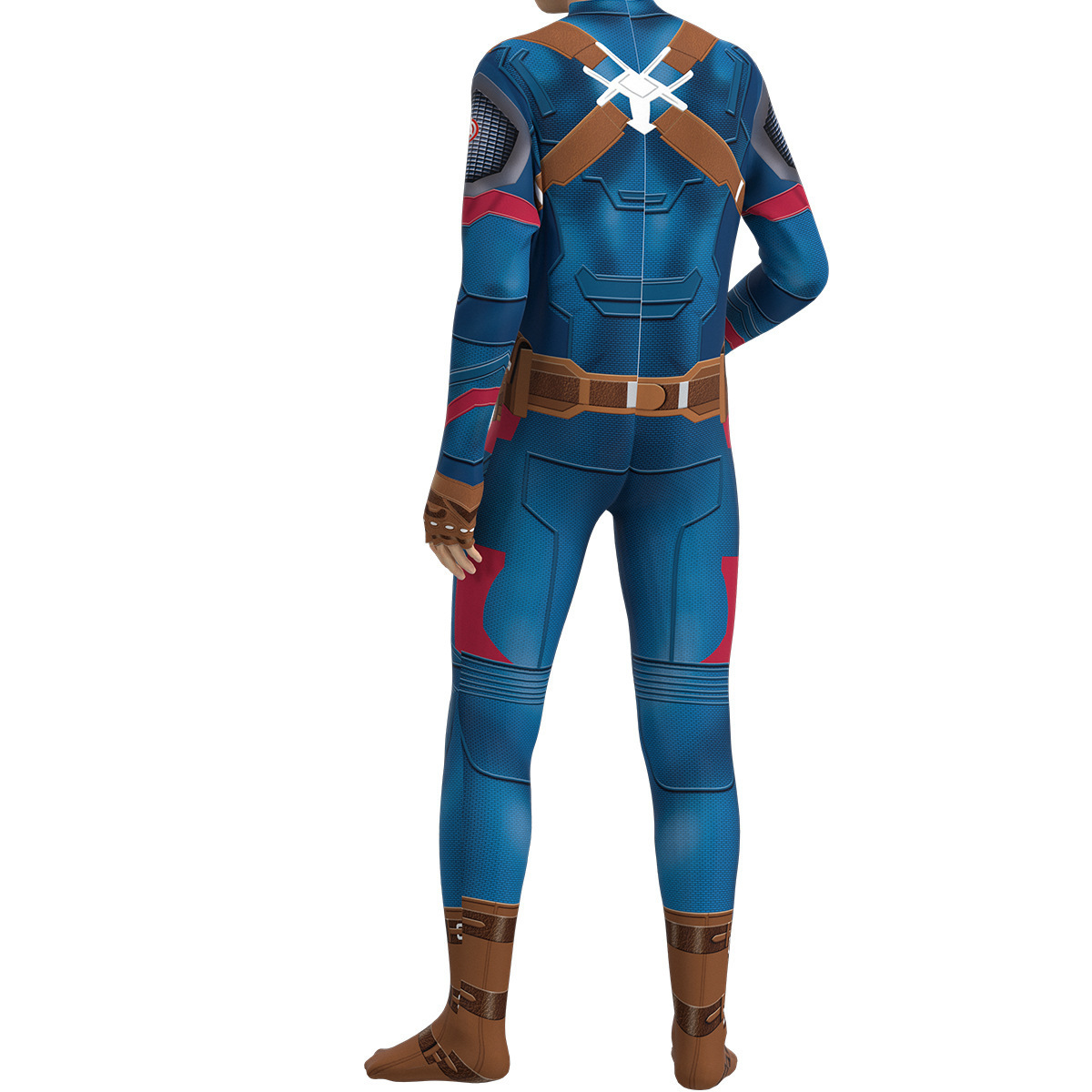 Halloween Cosplay Costume Capt - огляд і ціна Mens Fashion Jumpsuit