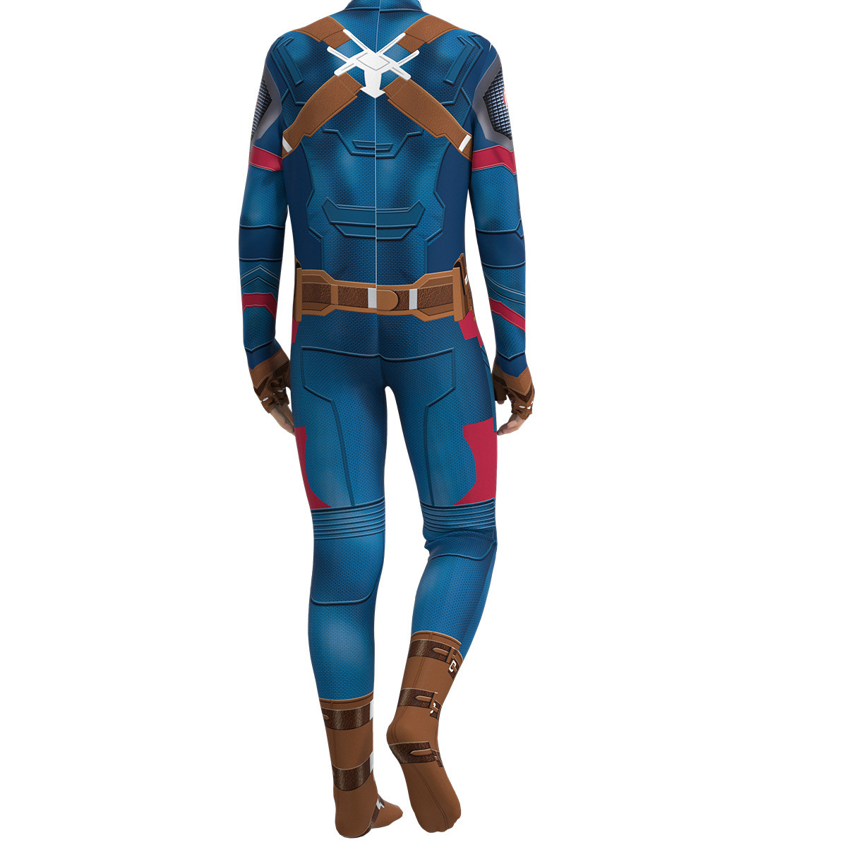 Halloween Cosplay Costume Capt - огляд і ціна Mens Fashion Jumpsuit