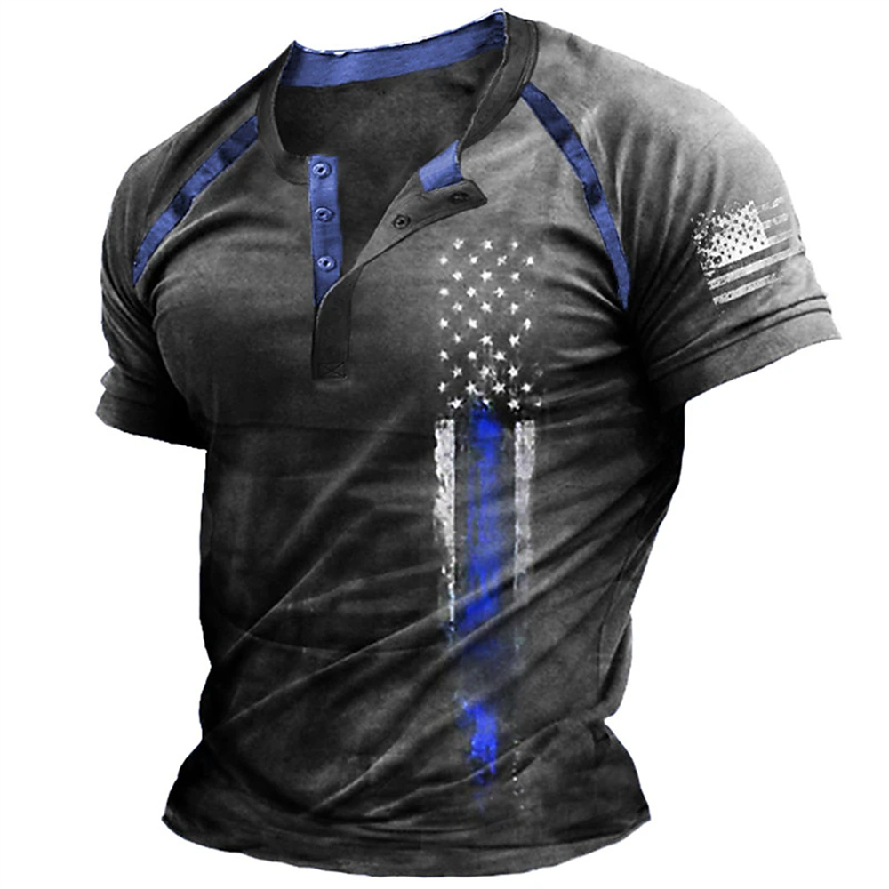 Funny 3D American Flag Print M - огляд і ціна Men'S Fashion Advice