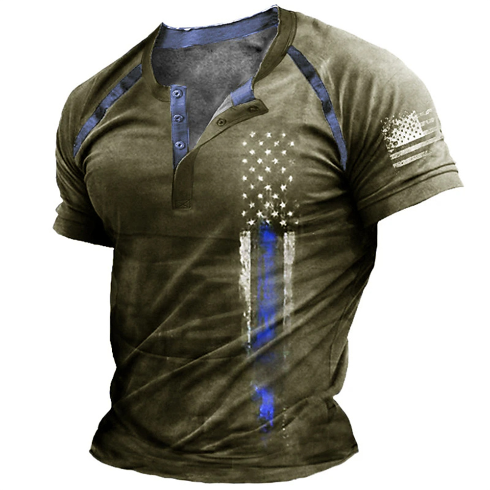 Funny 3D American Flag Print M - огляд і ціна Men'S Fashion Advice