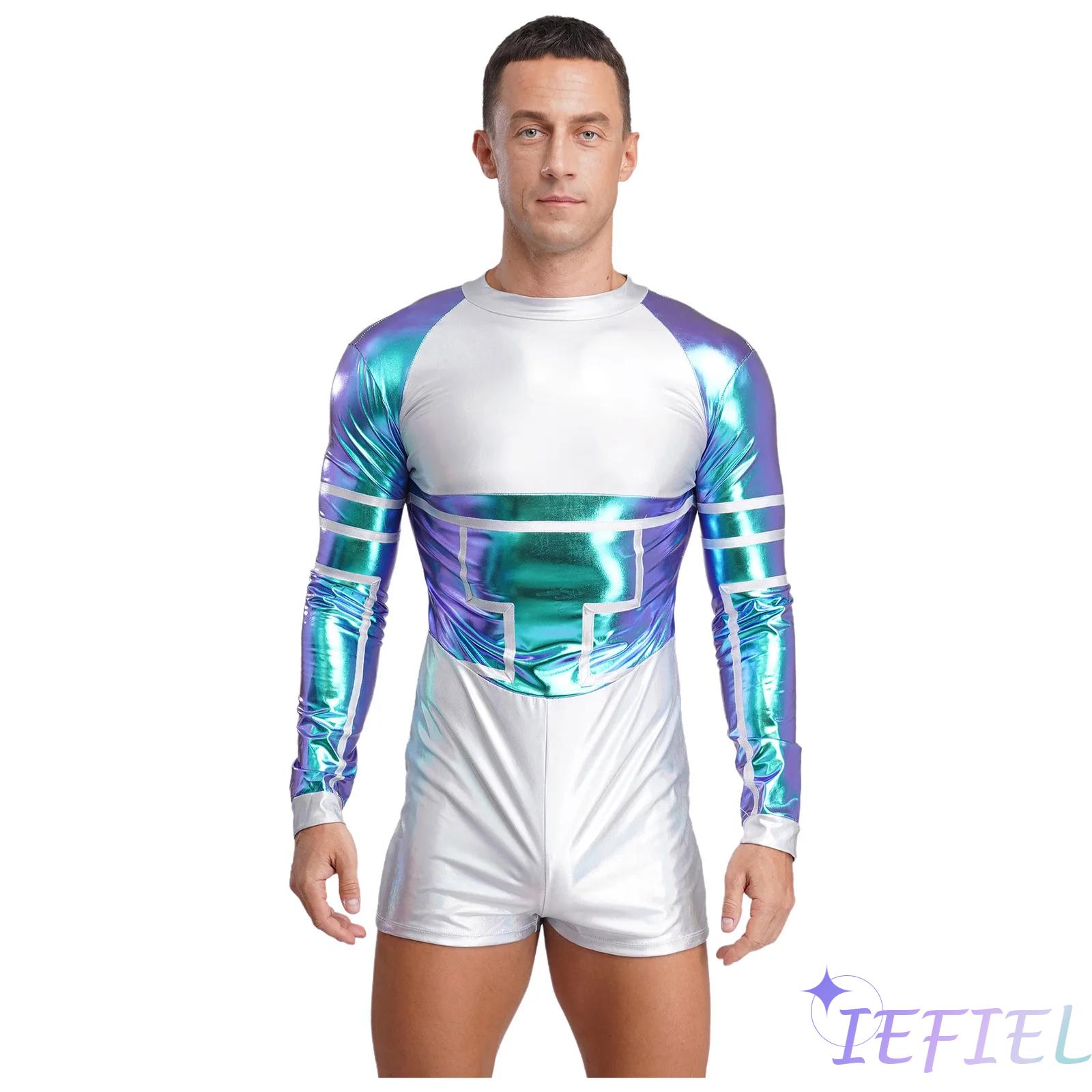 Mens Halloween Carnival Alien  - огляд і ціна Mens Fashion Jumpsuit