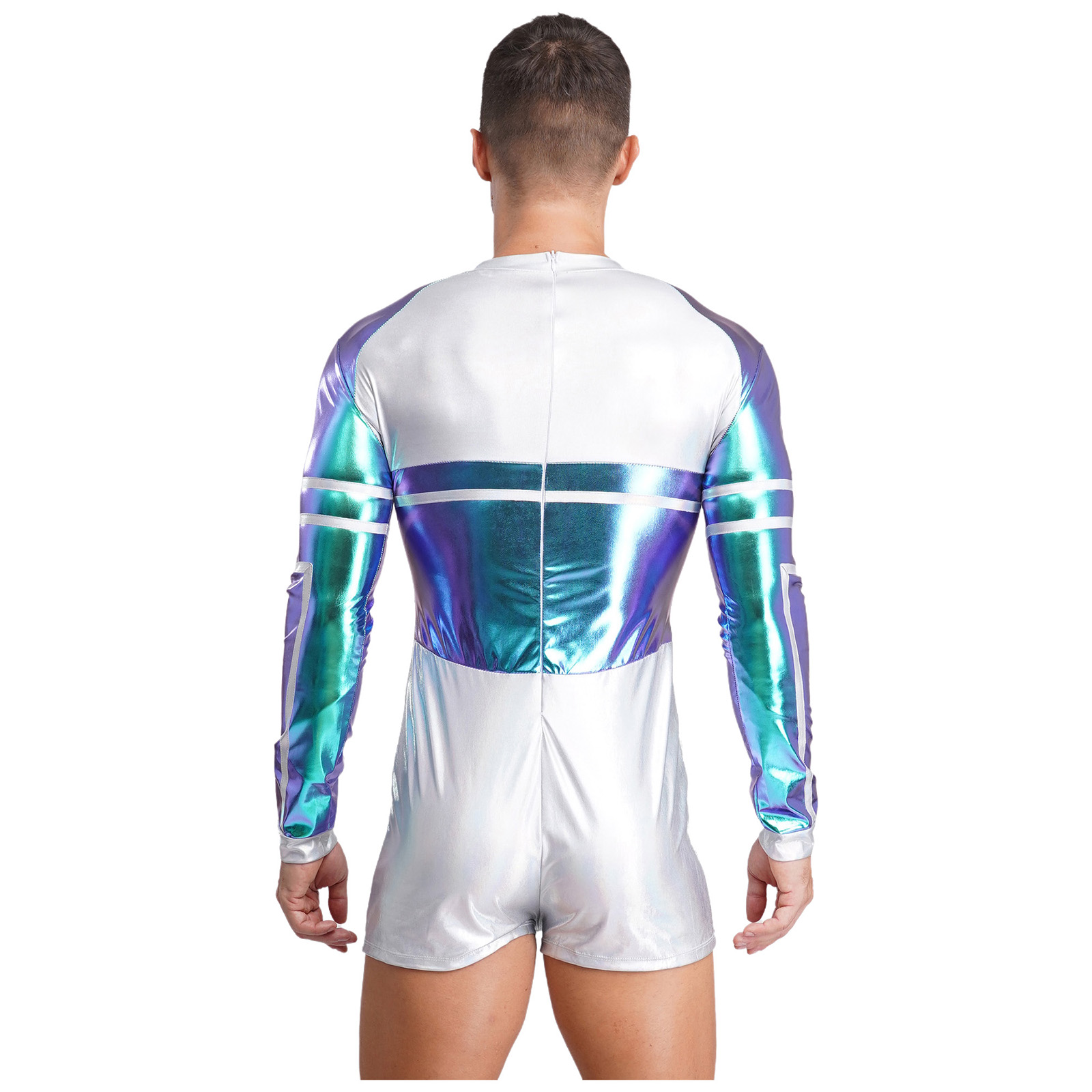 Mens Halloween Carnival Alien  - огляд і ціна Mens Fashion Jumpsuit
