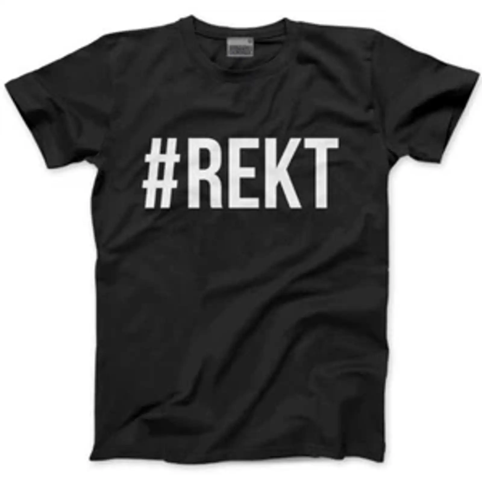 REKT Hashtag Wrecked Men's T S - огляд і ціна Mens Fashion Hashtags
