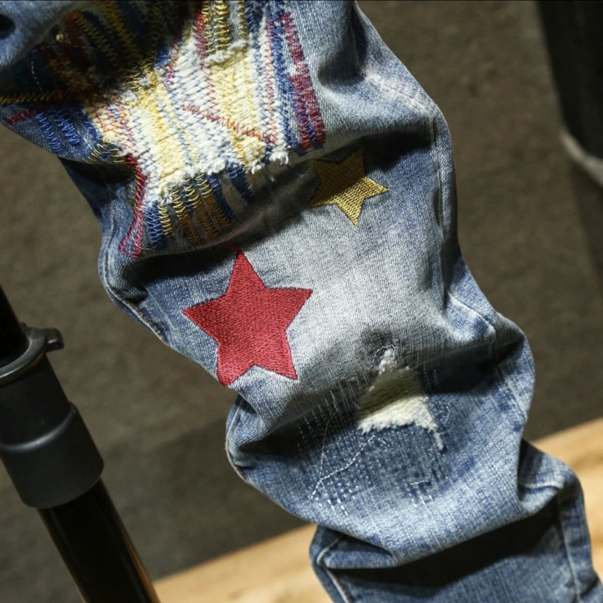 High-end American Heavy Indust - огляд і ціна Men'S Fashion Jeans 2025