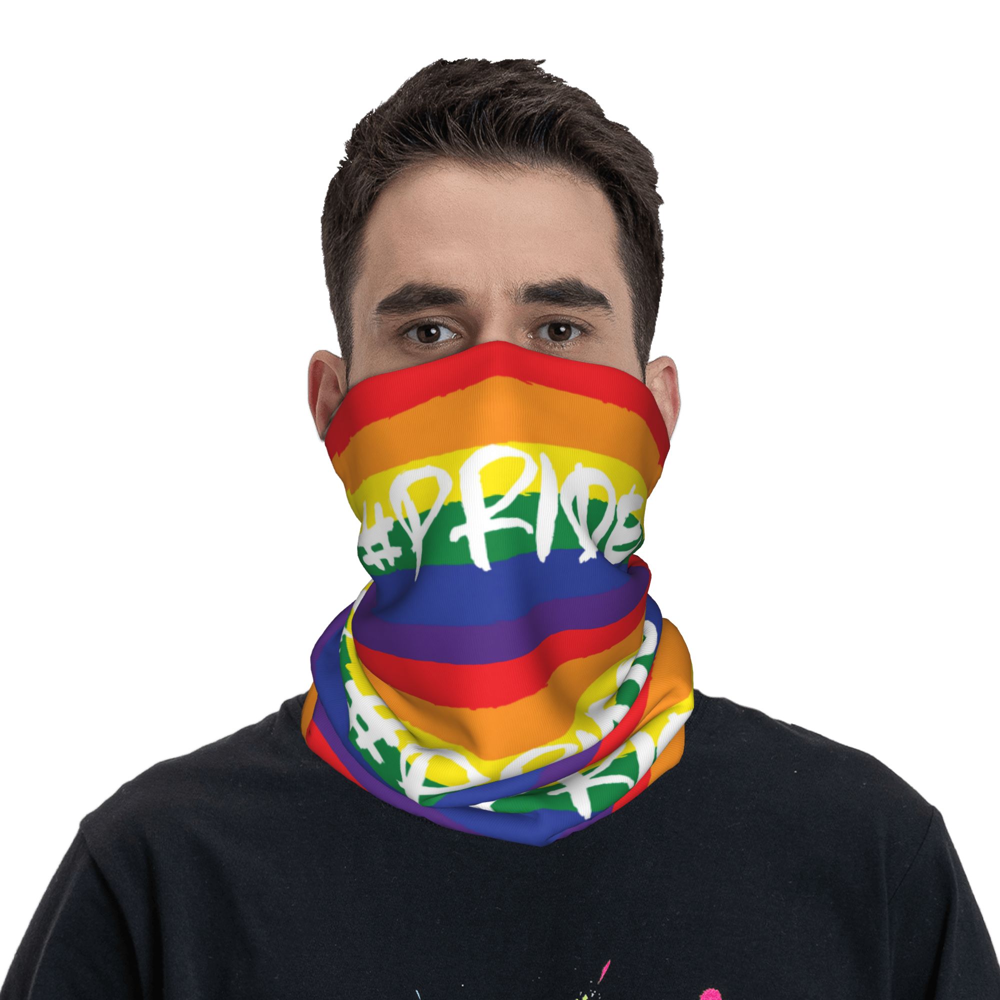 Hashtag Pride Flag Bandana Nec - огляд і ціна Mens Fashion Hashtags