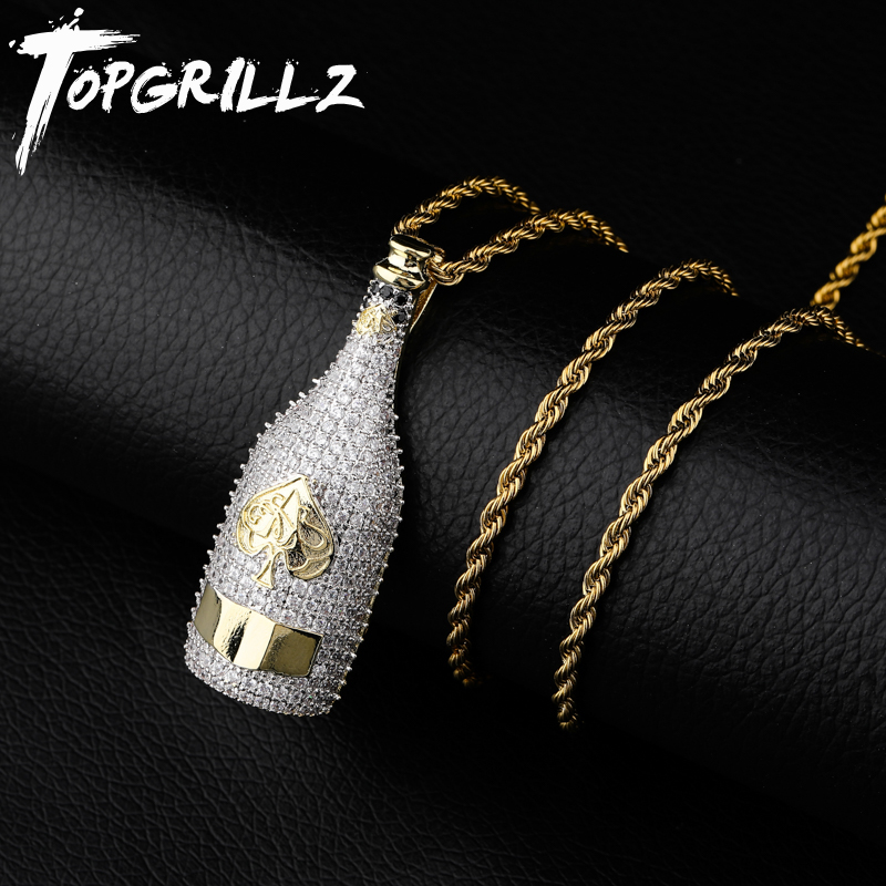 TOPGRILLZ Big Wine Bottle Neck - огляд і ціна Fashion Men Vogue