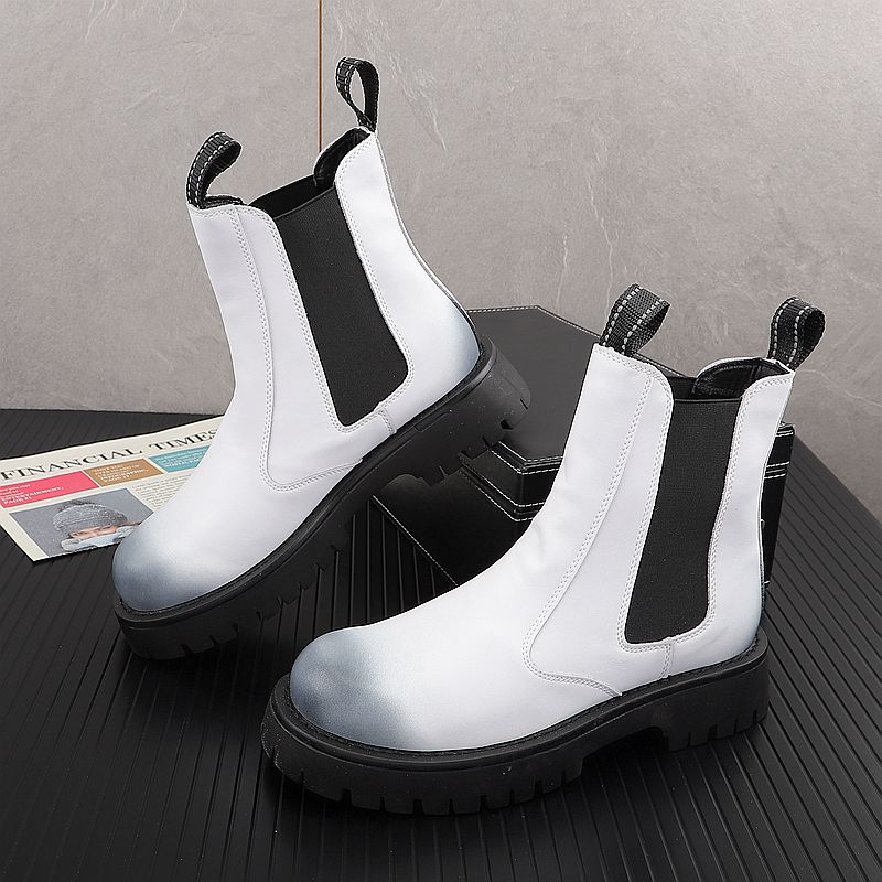 Men Luxury Fashion Genuine Lea - огляд і ціна Chelsea Boots Men
