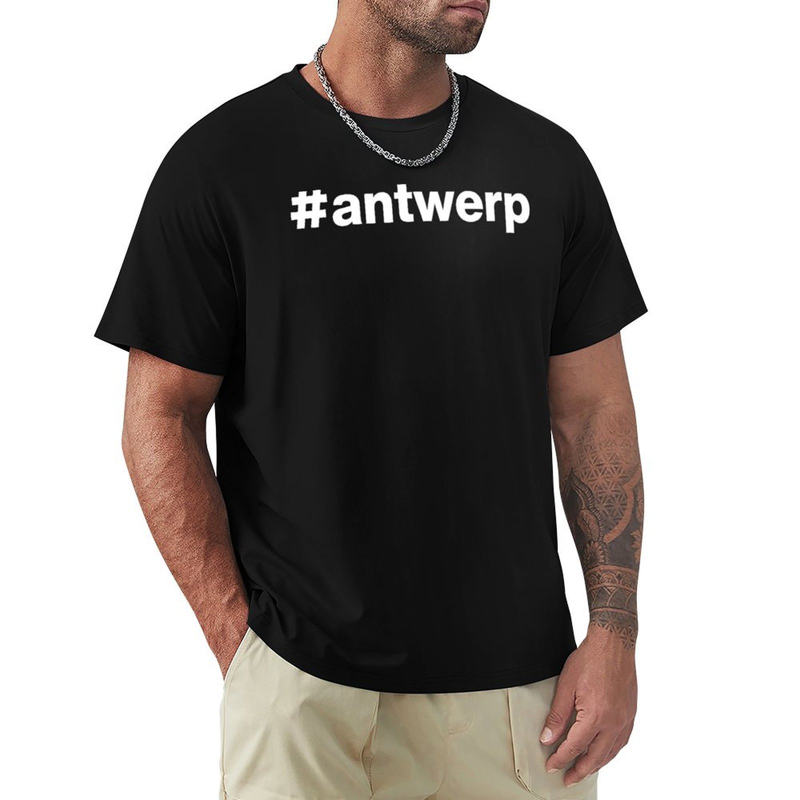 Hashtag antwerp T-Shirt Fashio - огляд і ціна Mens Fashion Hashtags