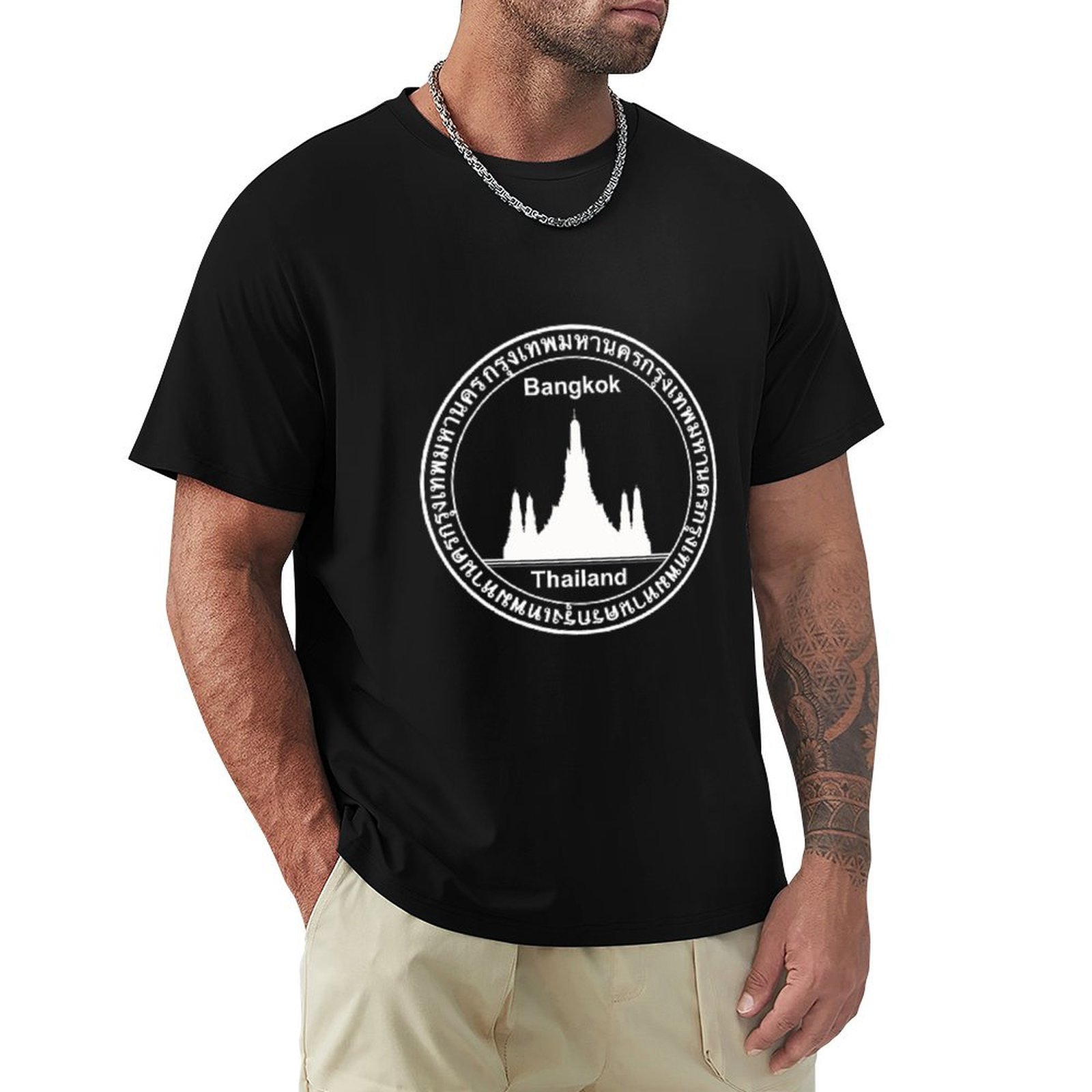 Bangkok Thailand Passport Stam - огляд і ціна Mens Fashion Bangkok