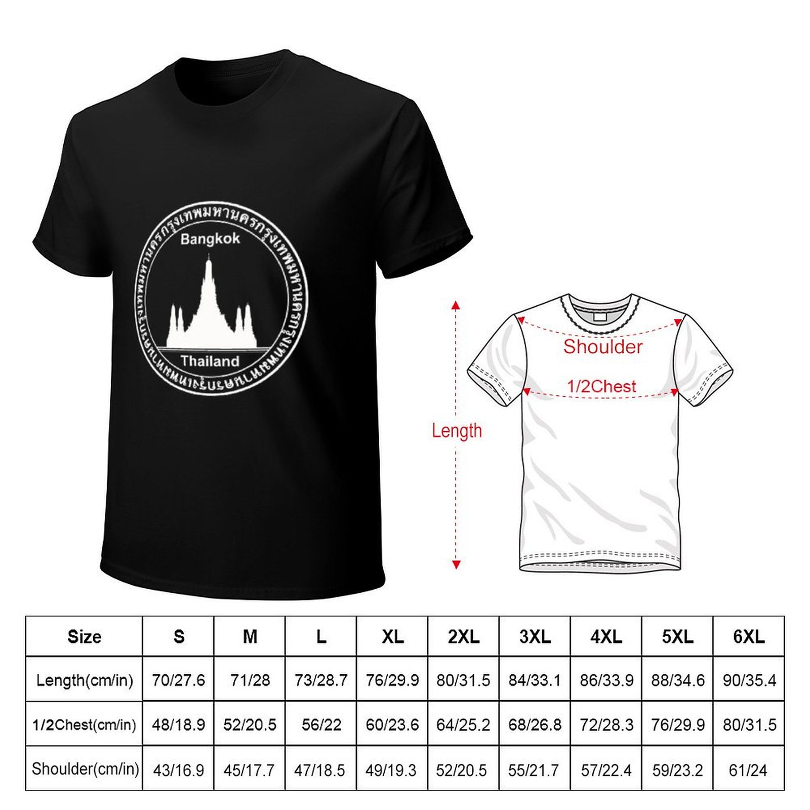 Bangkok Thailand Passport Stam - огляд і ціна Mens Fashion Bangkok