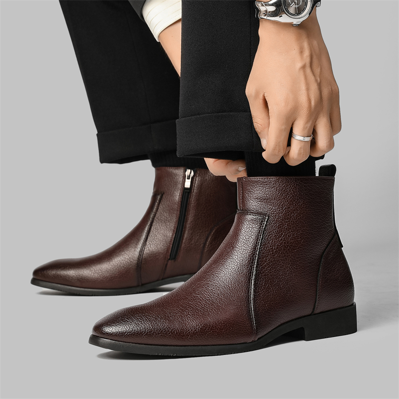 Business Casual Men's Soft Lea - огляд і ціна Chelsea Boots Men