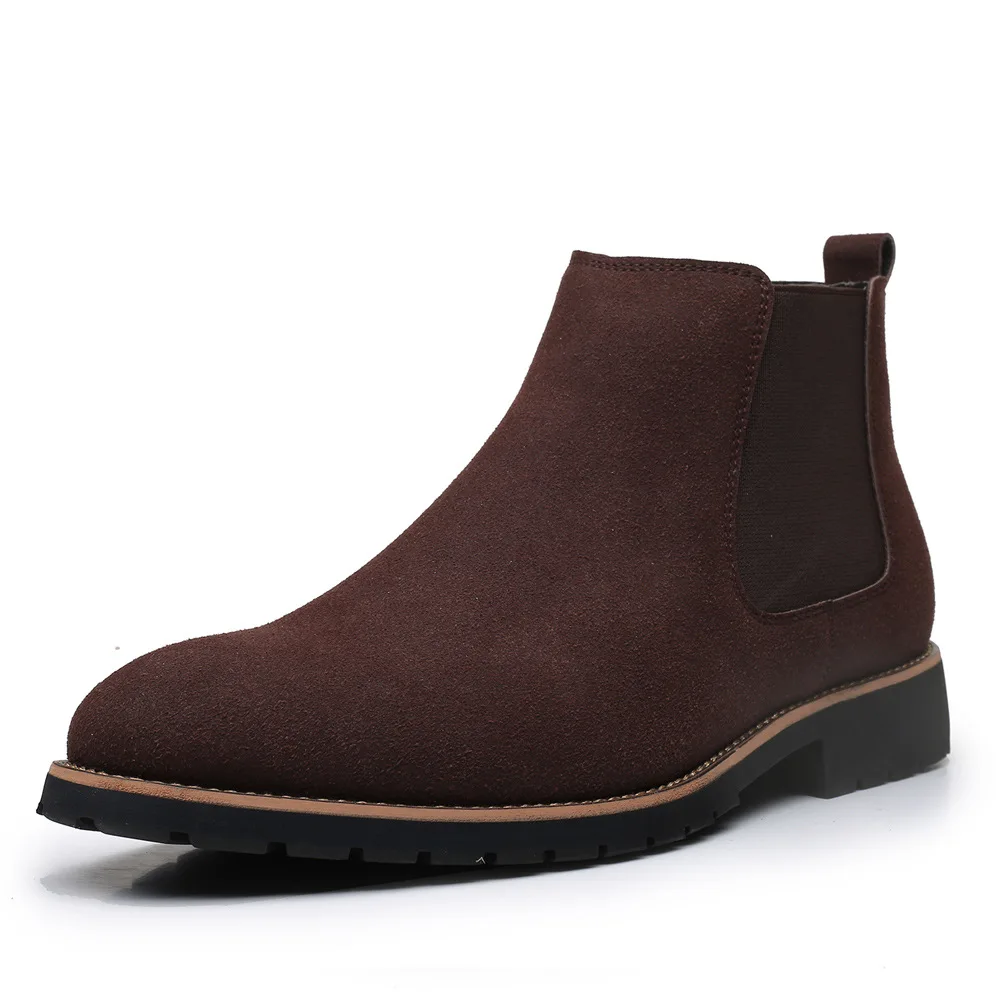 Men Ankle Boots British Style  - огляд і ціна Chelsea Boots Men