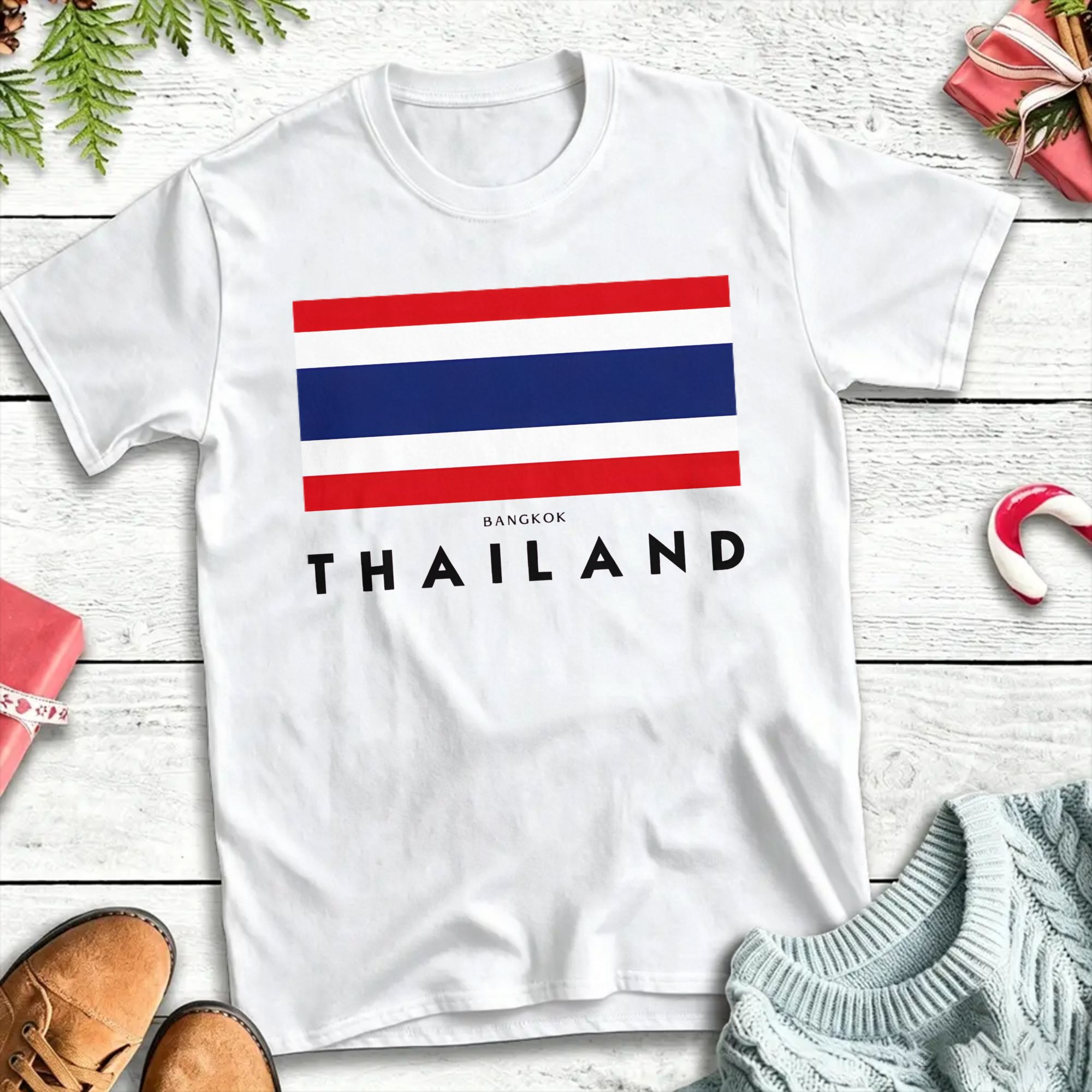 Streetwear T-Shirt Summer Bang - огляд і ціна Mens Fashion Bangkok