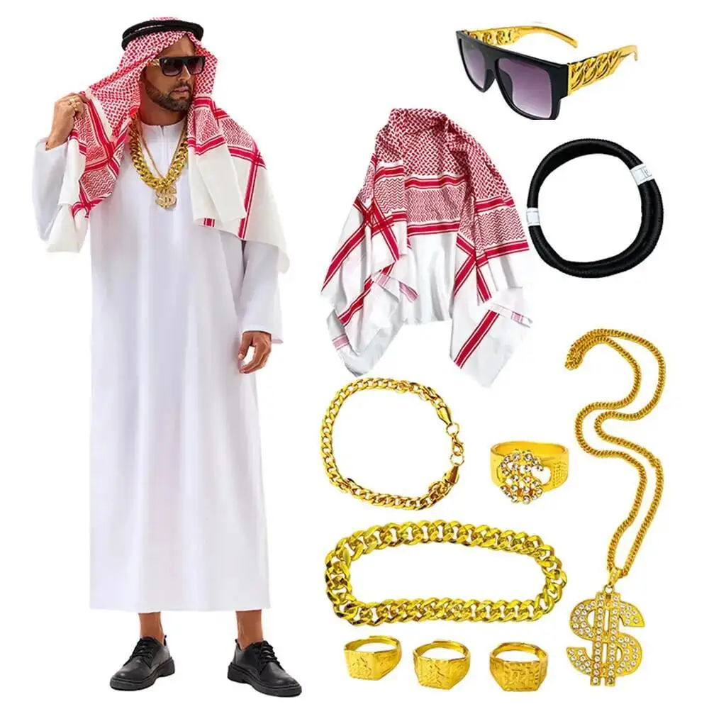 Arabian Dubai Costume Uae Shei - огляд і ціна Mens Fashion Jumpsuit