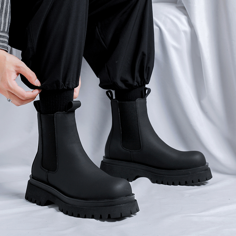 2026 Platform Black High Top B - огляд і ціна Chelsea Boots Men