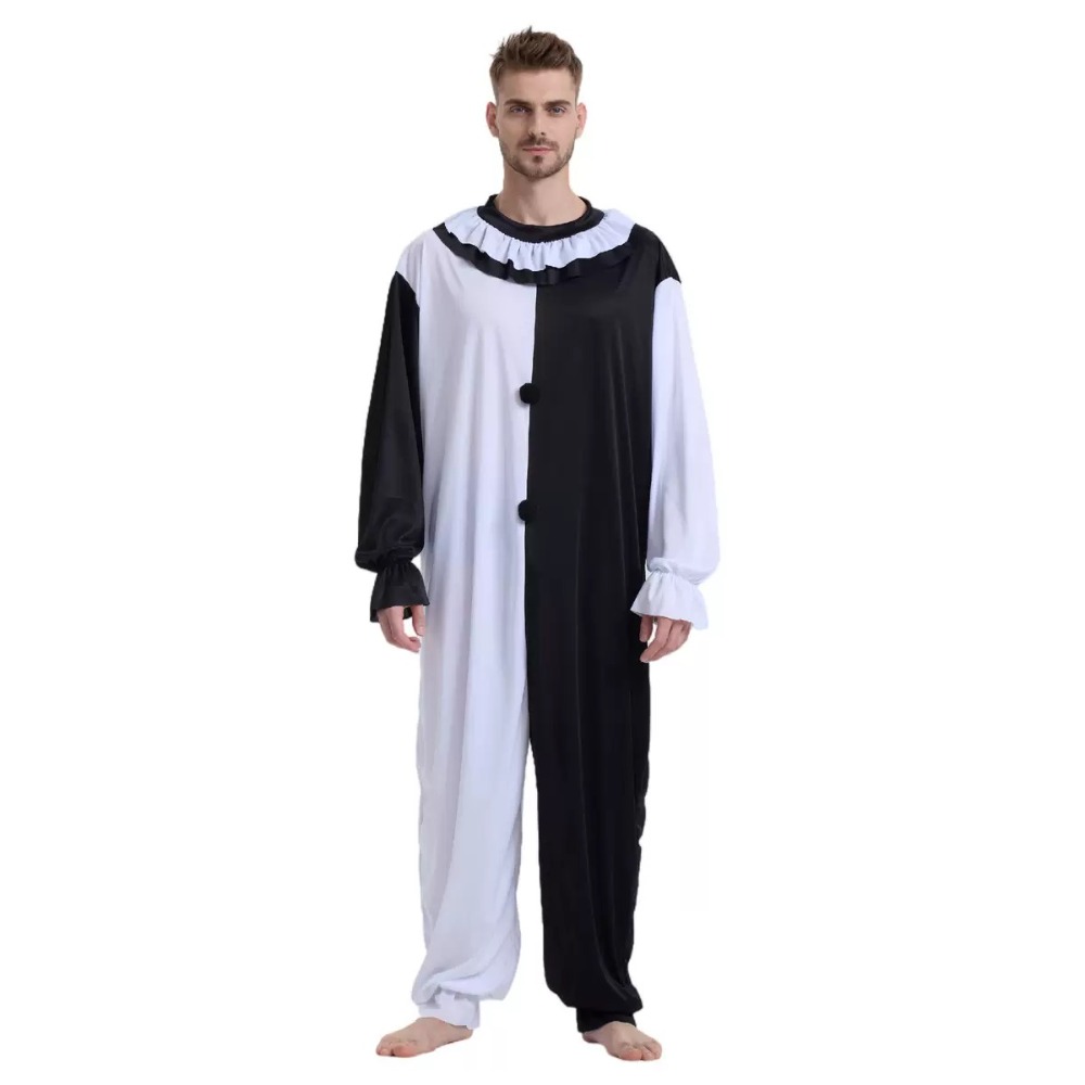 Terrifier Art Clown Joker Cosp - огляд і ціна Mens Fashion Jumpsuit