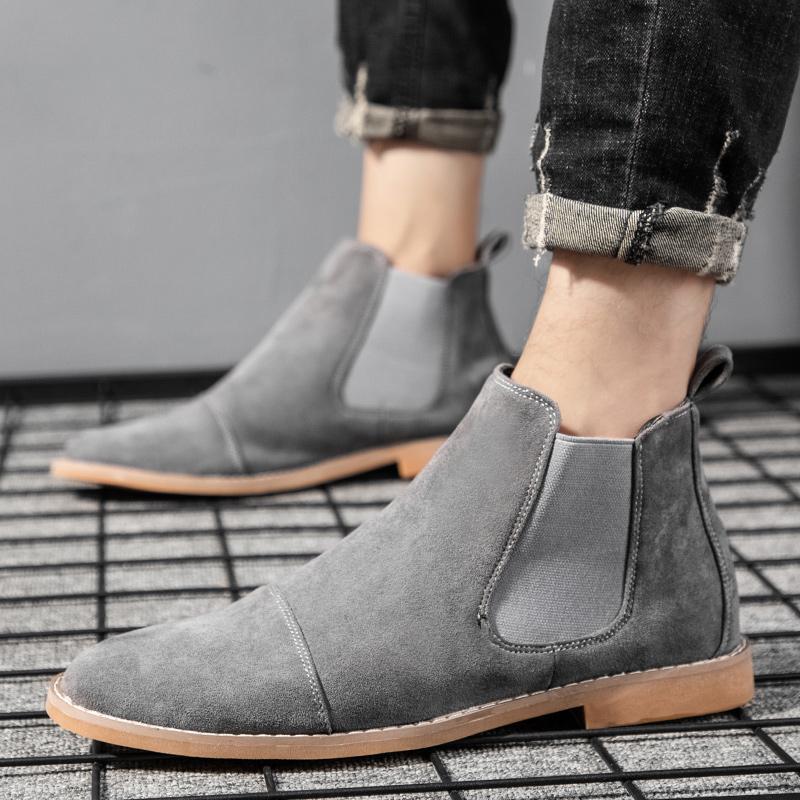 Men Chelsea Boots Suede Leathe - огляд і ціна Chelsea Boots Men