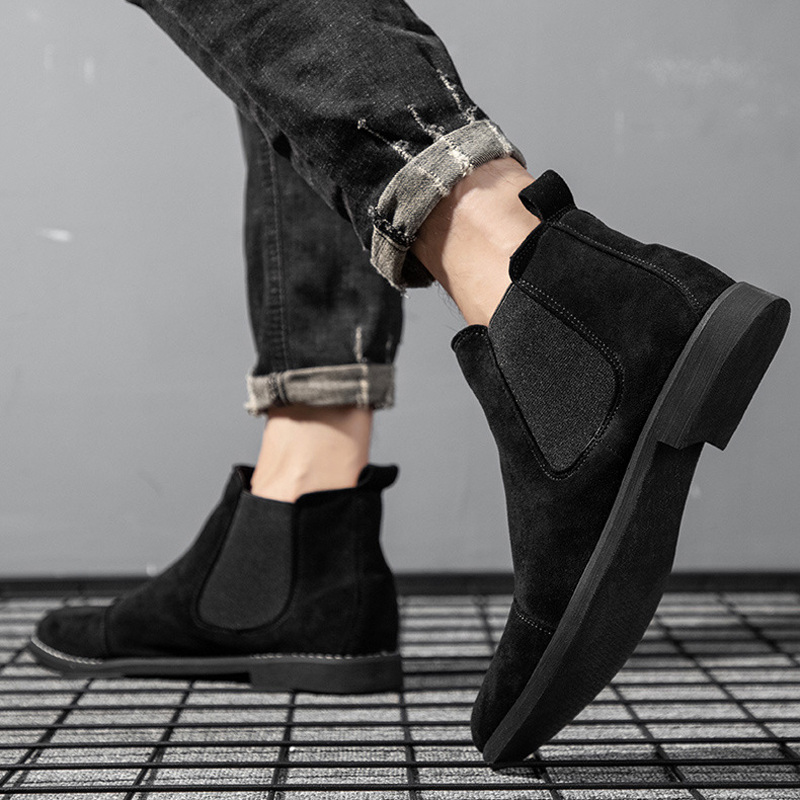 Men Chelsea Boots Suede Leathe - огляд і ціна Chelsea Boots Men