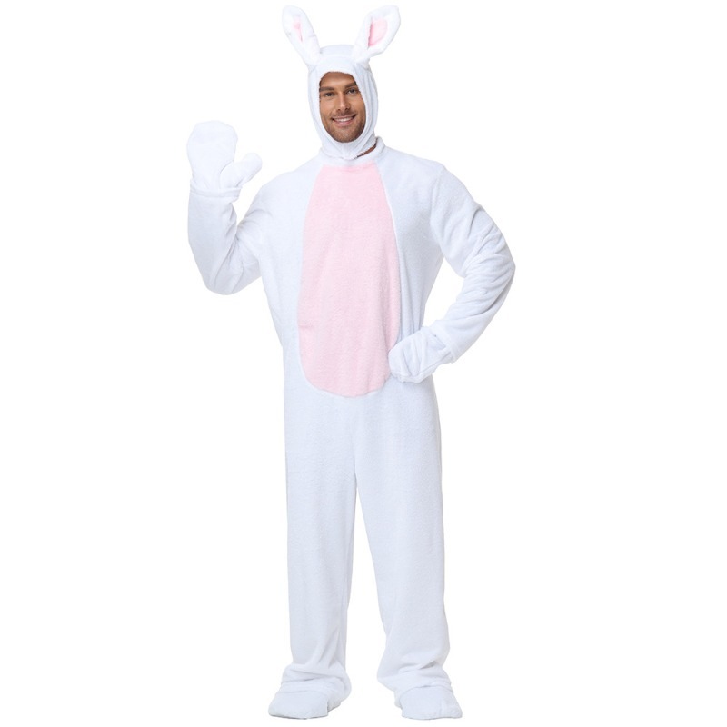 Halloween Adult Animal Rabbit  - огляд і ціна Mens Fashion Jumpsuit