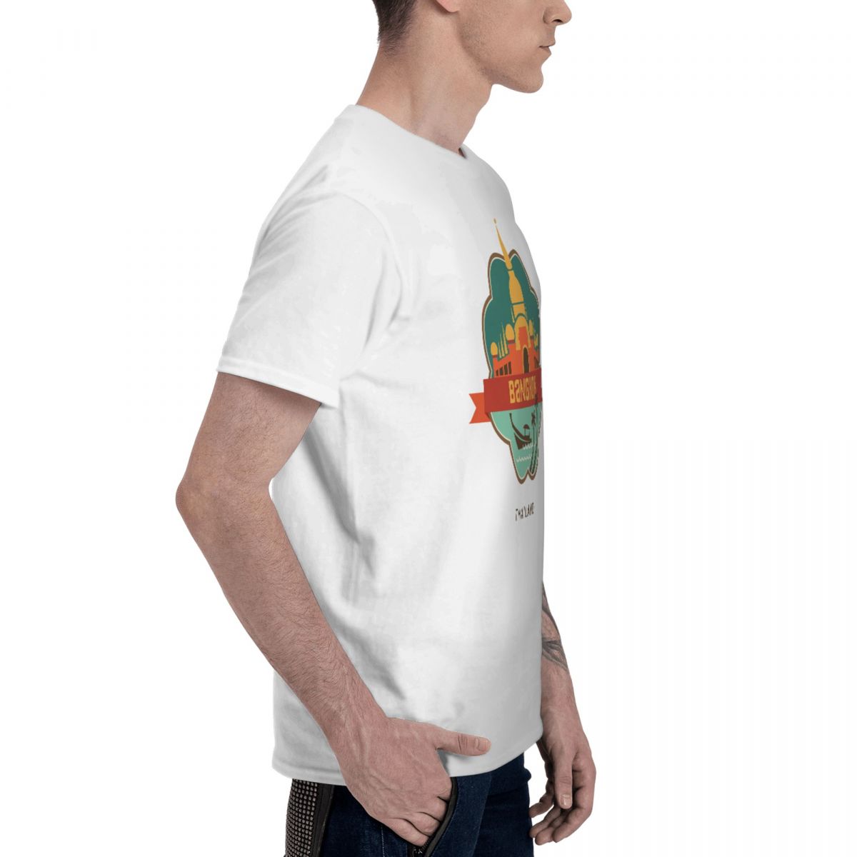 100% Cotton THAILAND BANGKOK T - огляд і ціна Mens Fashion Bangkok