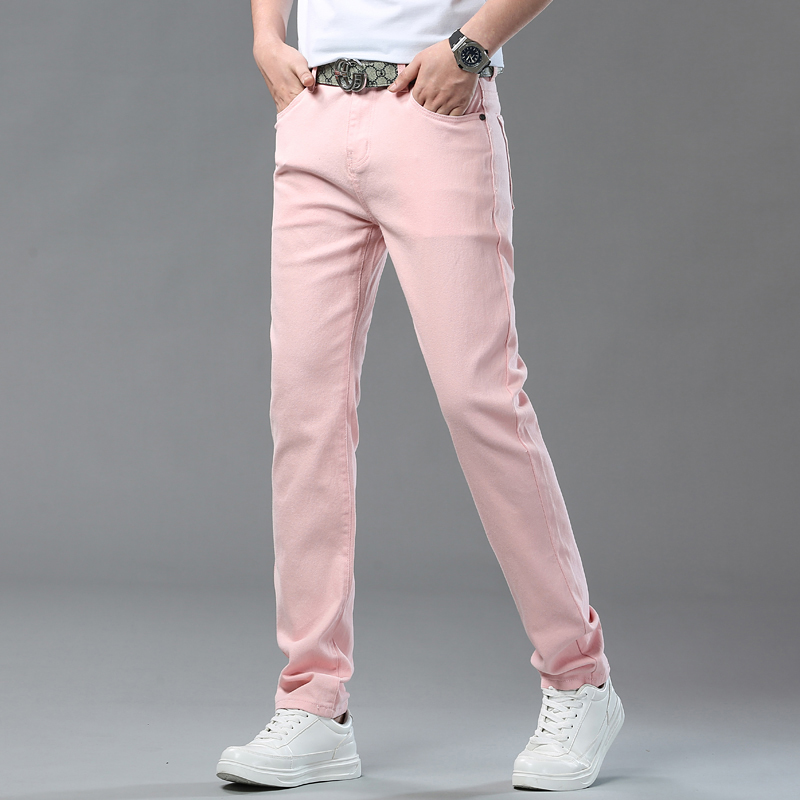 2025 Autumn Men's Elastic Colo - огляд і ціна Men'S Fashion Jeans 2025